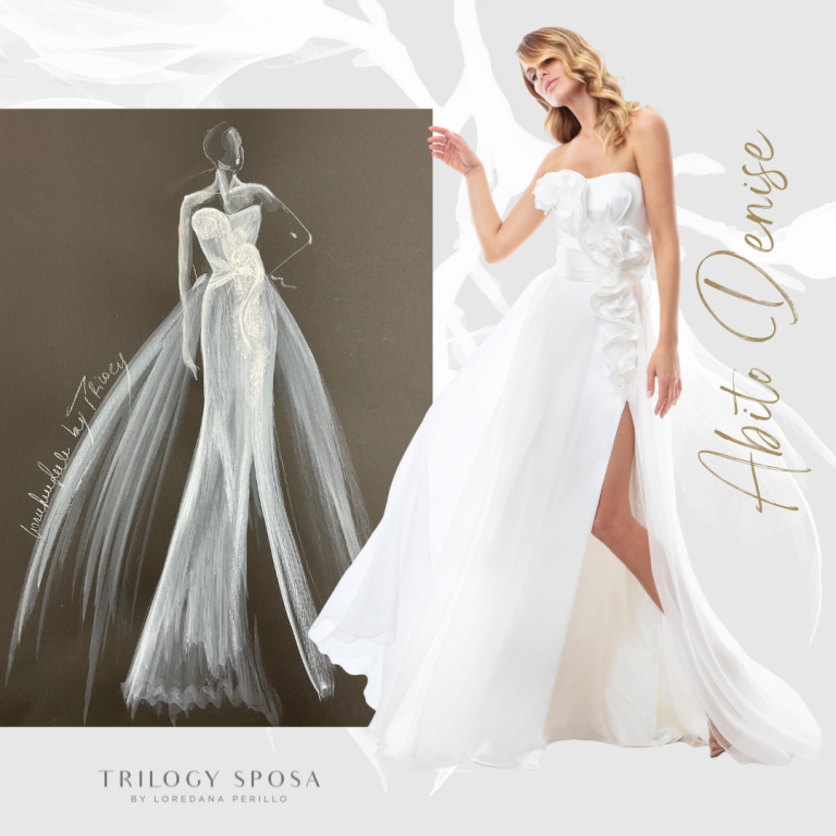 Abiti da sposa-collezione Trilogy-abito Denise